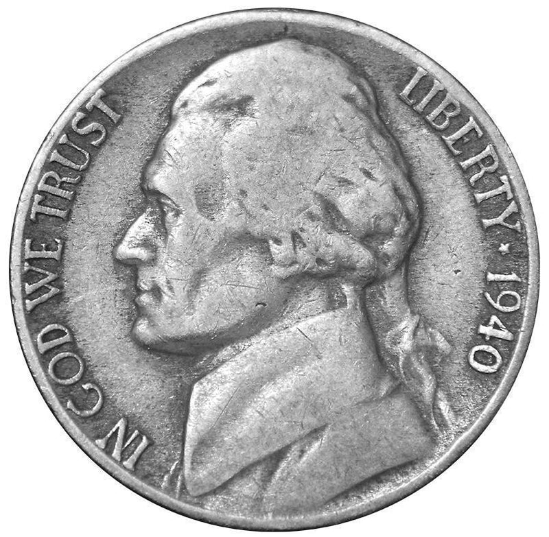 1940-D Jefferson Nickel . . . . Very Fine