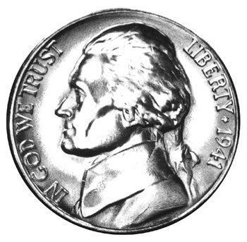 1941-D Jefferson Nickel . . . . Brilliant Uncirculated