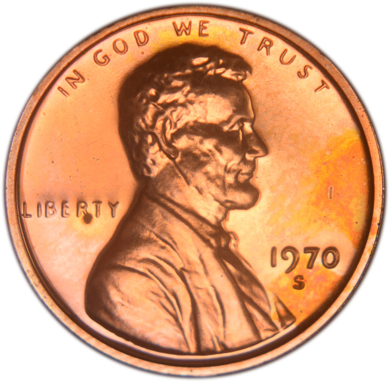 1970-S Lincoln Cent . . . . Gem Brilliant Proof