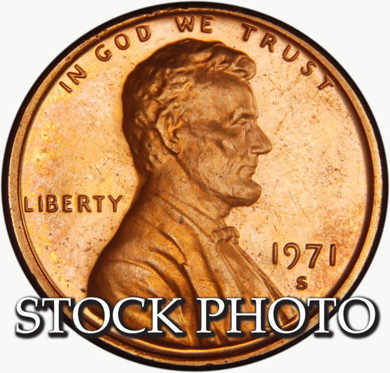 1971-S Lincoln Cent . . . . Gem Brilliant Proof