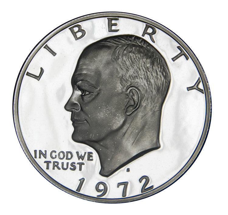 1972-S Eisenhower Dollar . . . . Gem Proof Silver