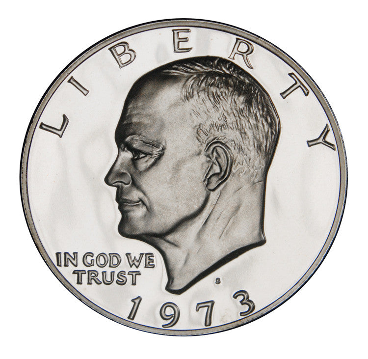 1973-S Eisenhower Dollar . . . . Gem Proof Silver