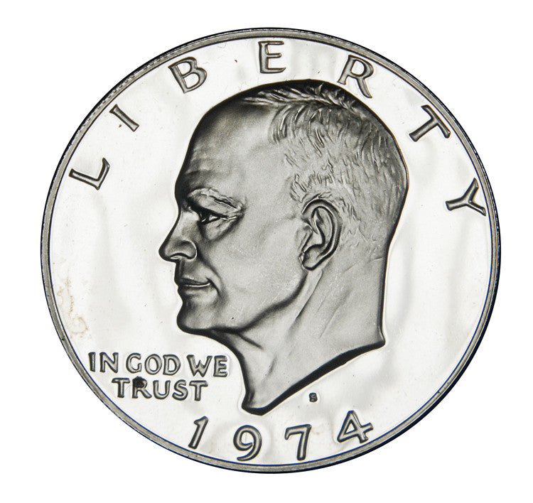 1974-S Eisenhower Dollar . . . . Gem Brilliant Proof