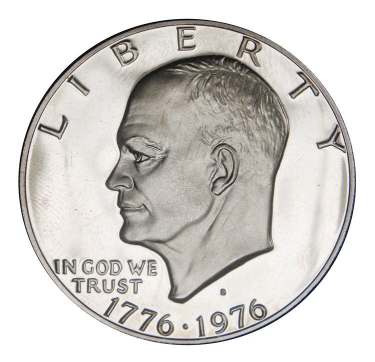 1976-S Type 1 Eisenhower Dollar . . . . Gem Brilliant Proof