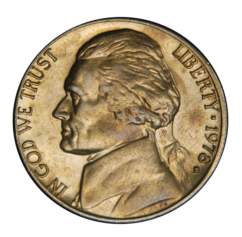 1978-D Jefferson Nickel . . . . Brilliant Uncirculated