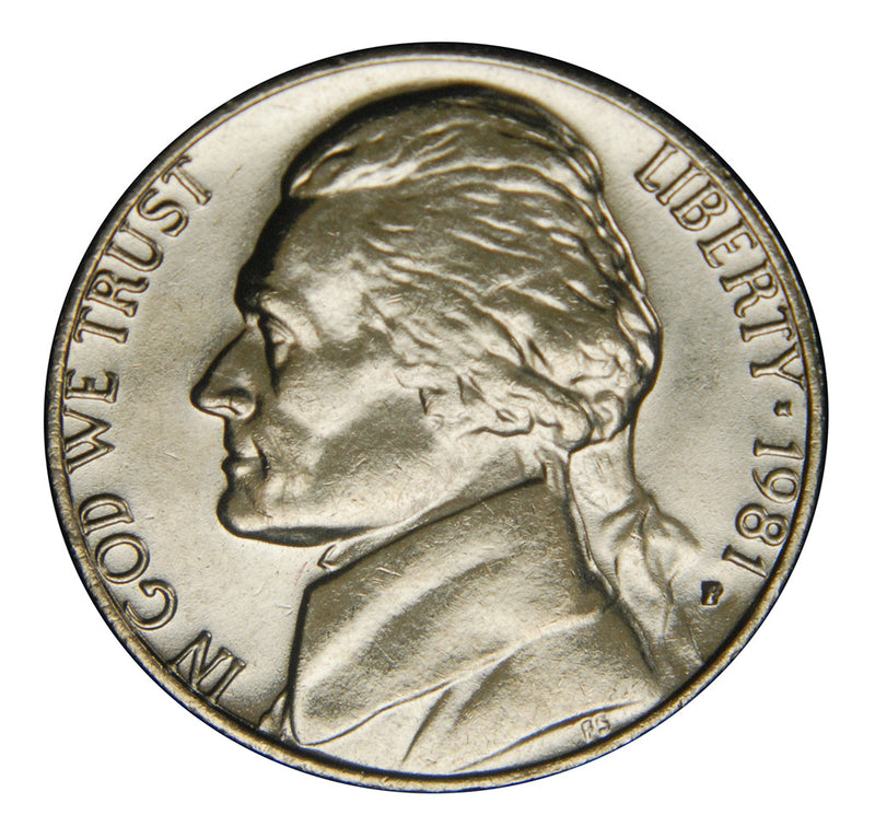 1981-D Jefferson Nickel . . . . Brilliant Uncirculated