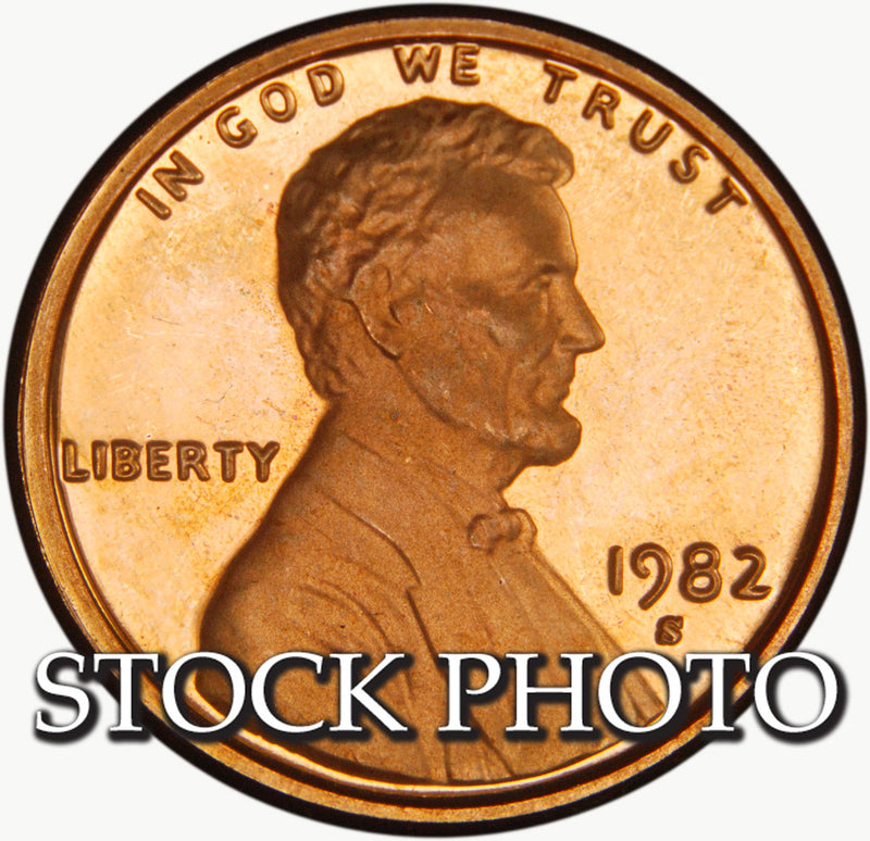 1982-S Lincoln Cent . . . . Gem Brilliant Proof