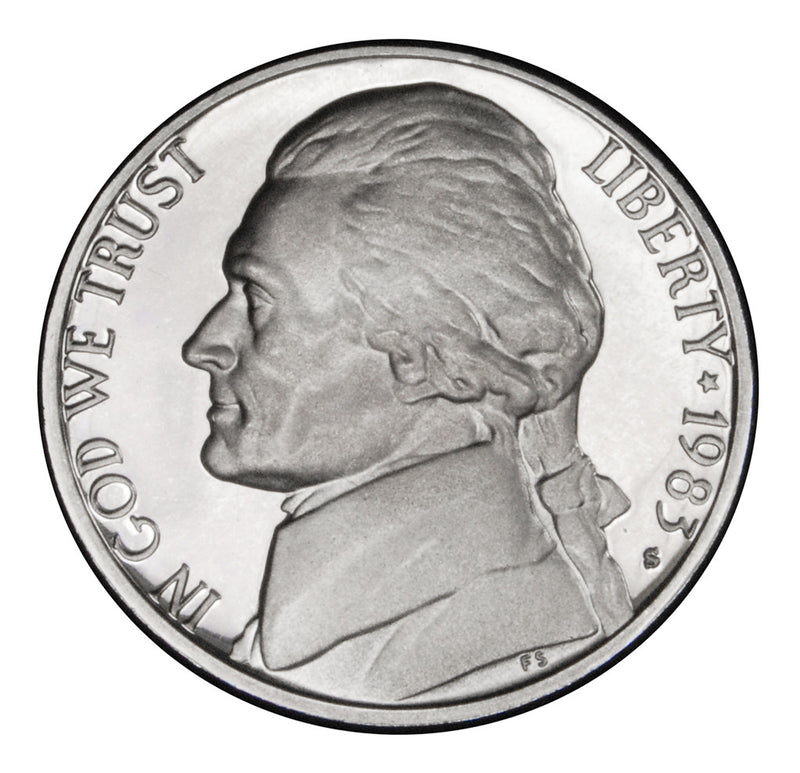 1983-S Jefferson Nickel . . . . Gem Brilliant Proof