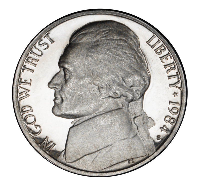 1984-S Jefferson Nickel . . . . Gem Brilliant Proof