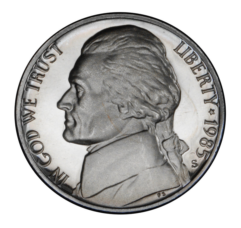 1985-S Jefferson Nickel . . . . Gem Brilliant Proof