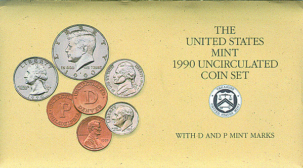 1990 Mint Set . . . . Choice Brilliant Uncirculated