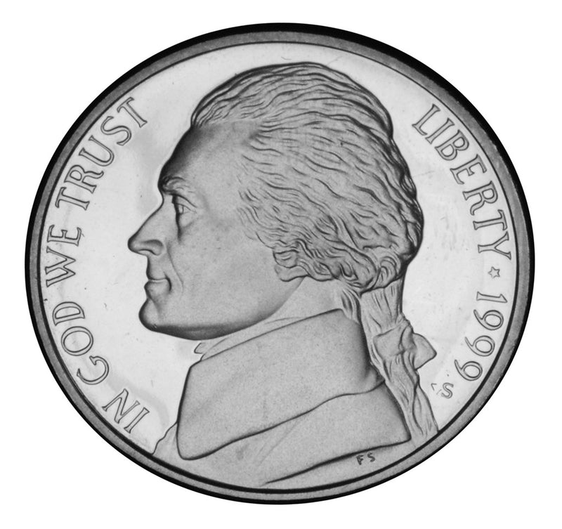 1999-S Jefferson Nickel . . . . Gem Brilliant Proof