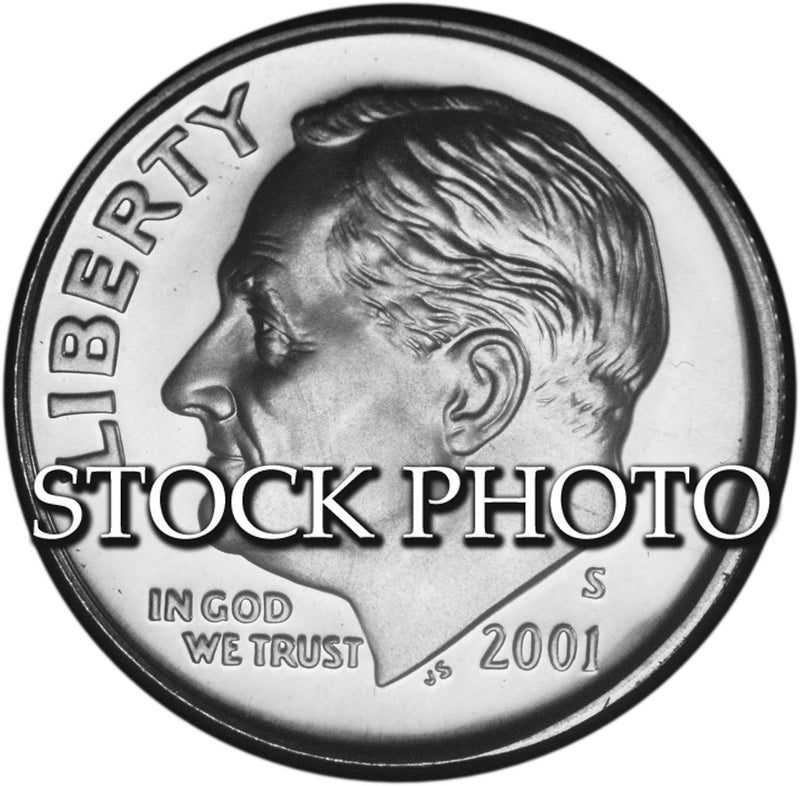 2001-S Roosevelt Dime . . . . Gem Brilliant Proof Silver