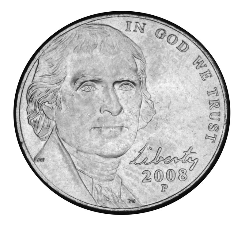 2008 Jefferson Nickel . . . . Brilliant Uncirculated