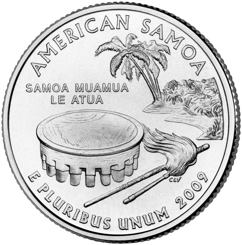 2009-D American Samoa Quarter . . . . Choice BU