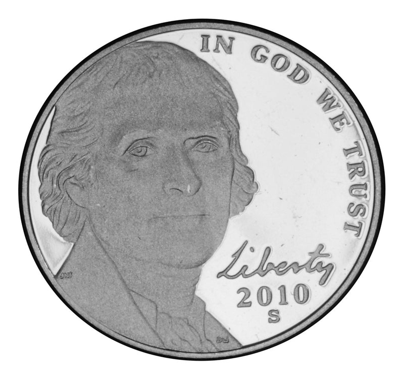 2010-S Jefferson Nickel . . . . Gem Brilliant Proof