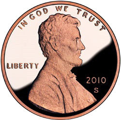 2010-S Lincoln Shield Cent . . . . Gem Brilliant Proof