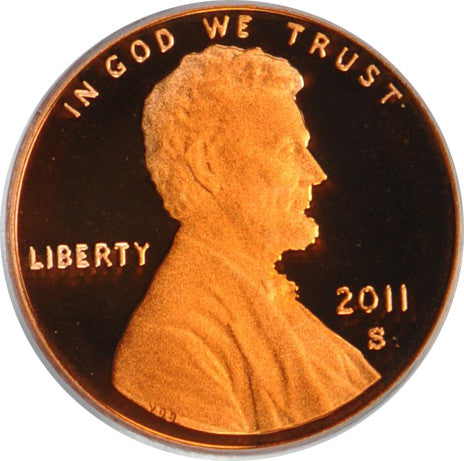 2011-S Lincoln Shield Cent . . . . Gem Brilliant Proof