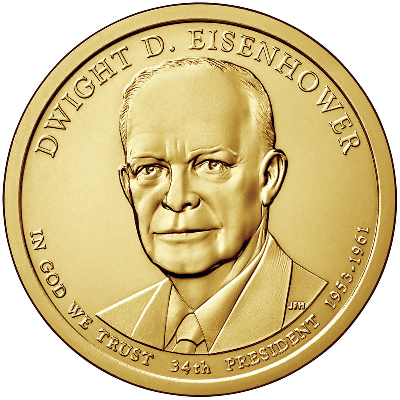2015 Eisenhower Presidential Dollar . . . . Choice Brilliant Uncirculated
