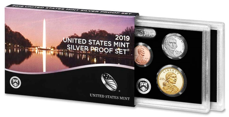 2019-S 10-coin Silver Proof Set . . . . Superb Brilliant Proof