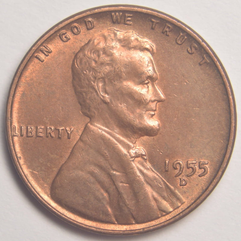 1955-D Lincoln Cent . . . . Brilliant Uncirculated