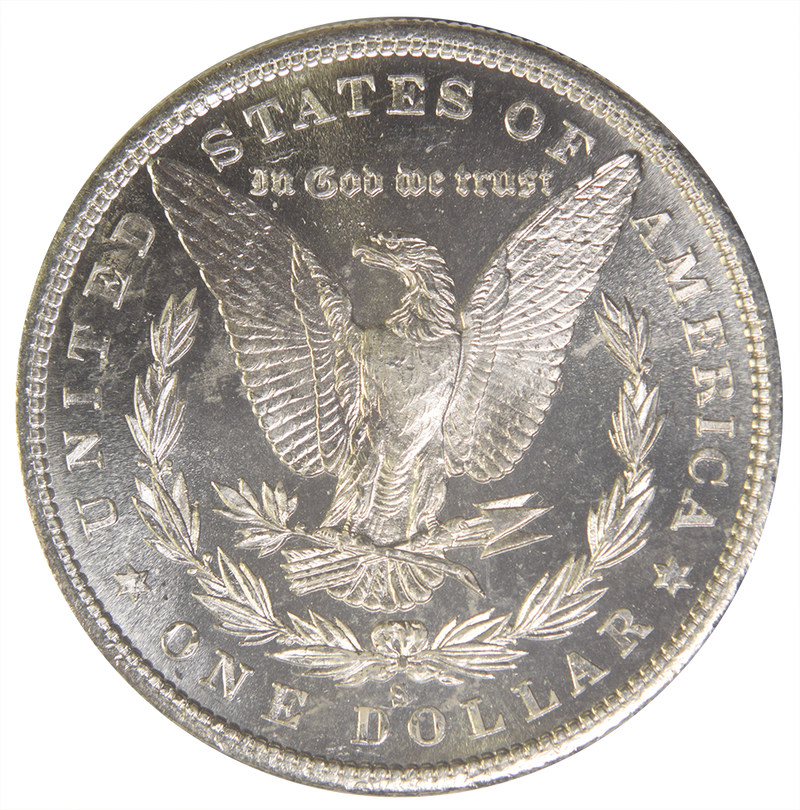 1880-S Morgan Dollar . . . . Choice BU+ Prooflike
