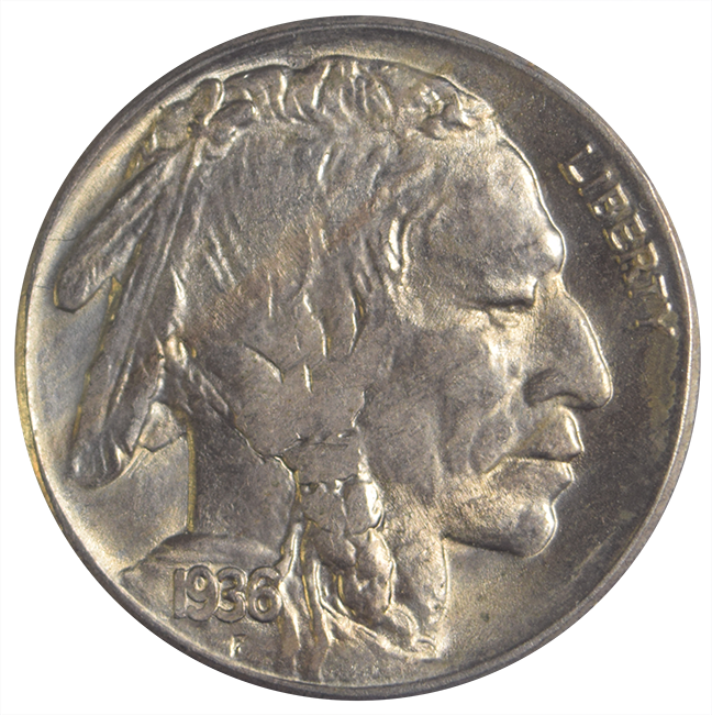 1936-S Buffalo Nickel . . . . Gem Brilliant Uncirculated