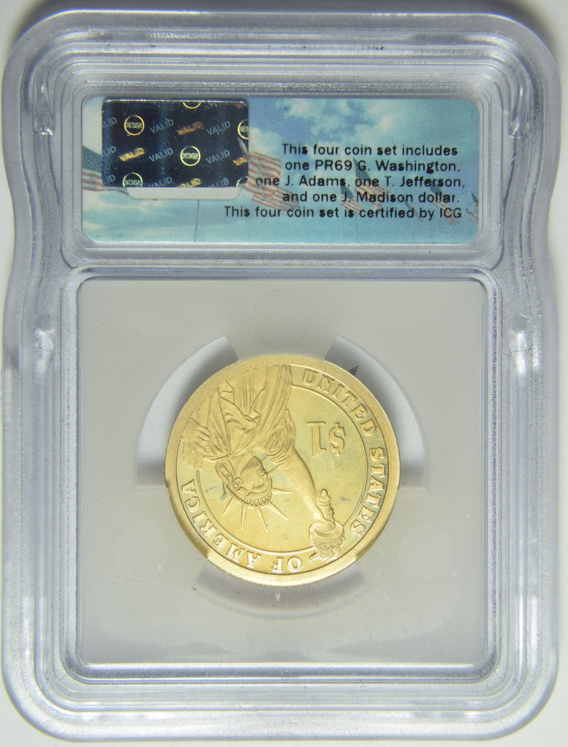 2007-S James Madison Presidential Dollar . . . . ICG PF-69 DCAM