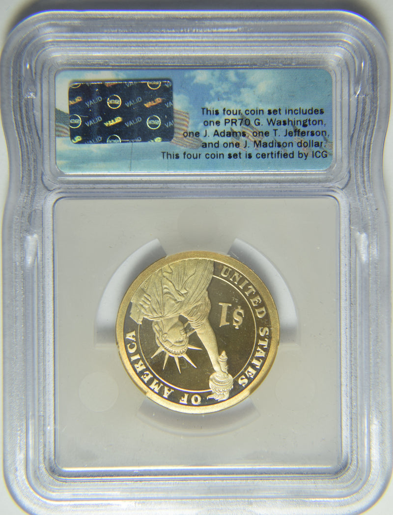 2007-S James Madison Presidential Dollar . . . . ICG PF-70 DCAM