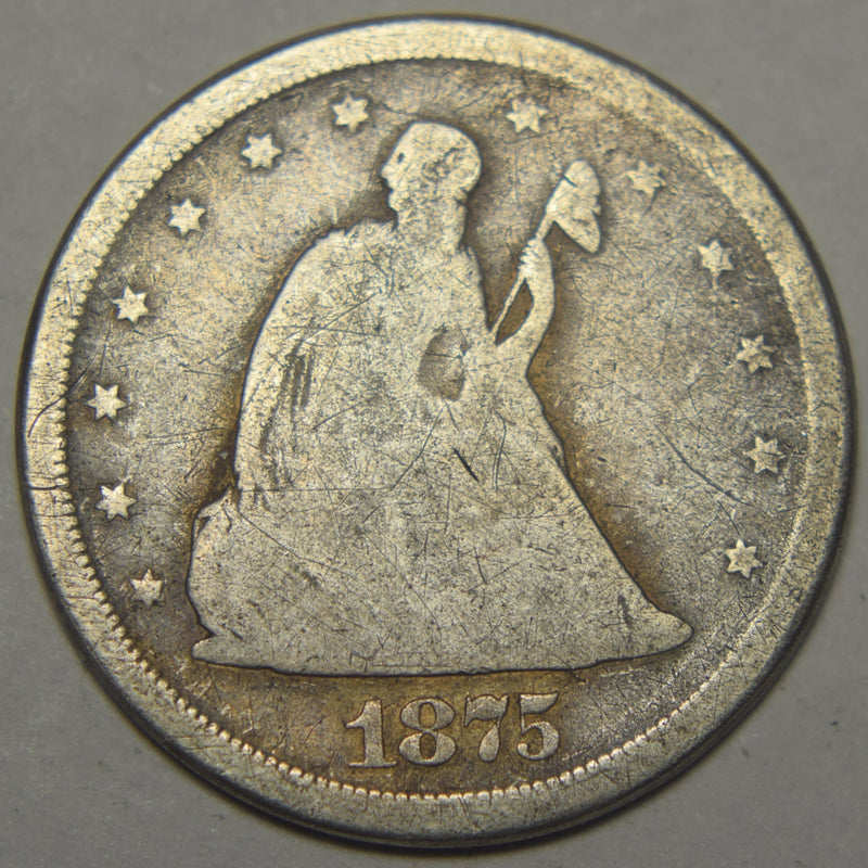 1875-S Twenty Cent Piece . . . . Good