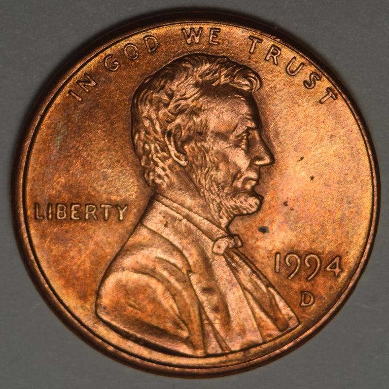 1994-D Lincoln Cent . . . . Brilliant Uncirculated