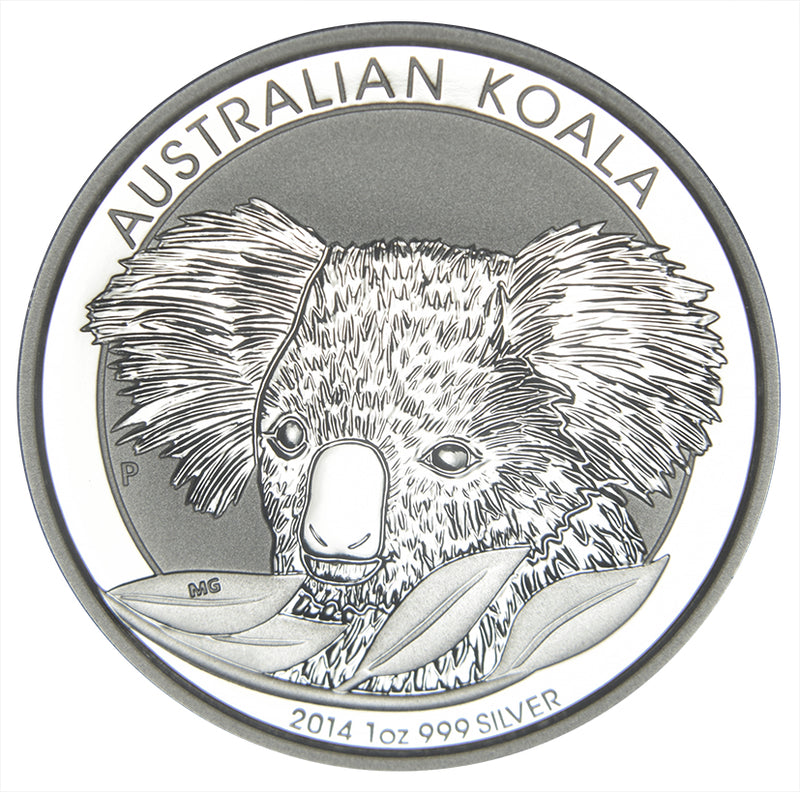 2014 Australia Koala . . . . Gem BU 1 oz. Silver