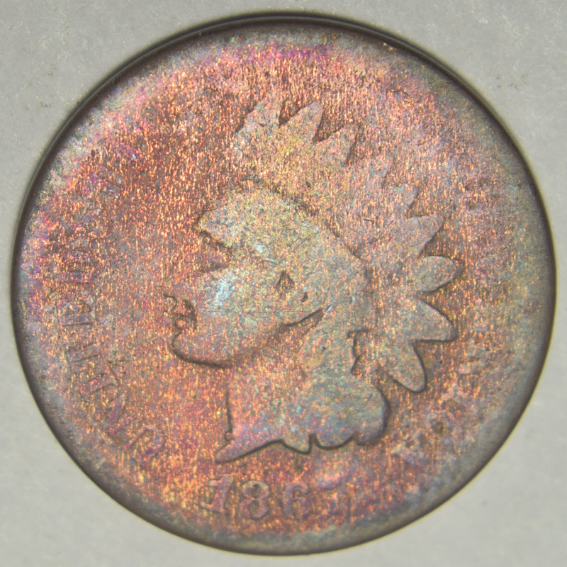 1867 Two Cent Piece . . . . About Good