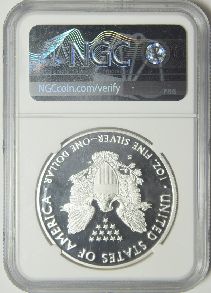2018-S Silver Eagle . . . . NGC PF-70 Ultra Cameo from Limited Edition Set FUN Show Releases