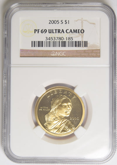 2005-S Sacagawea Dollar . . . . NGC PF-69 Ultra Cameo