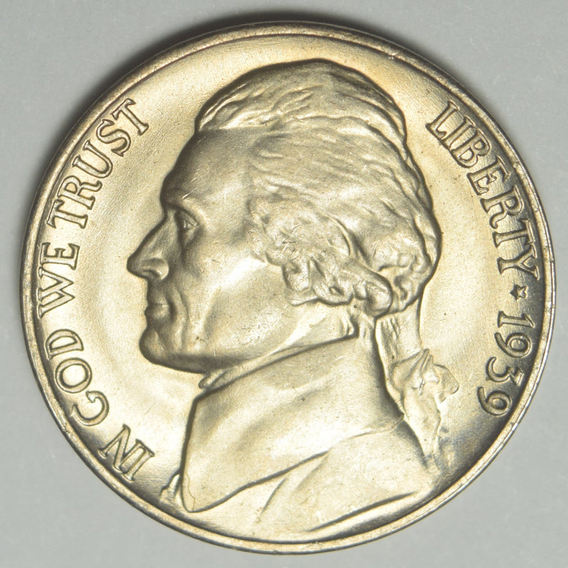 1939-D Jefferson Nickel . . . . Superb Brilliant Uncirculated