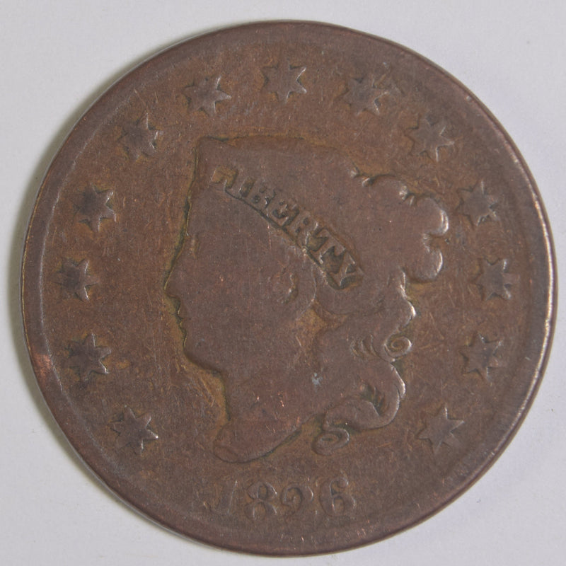 1826 Coronet Head Large Cent . . . . Good