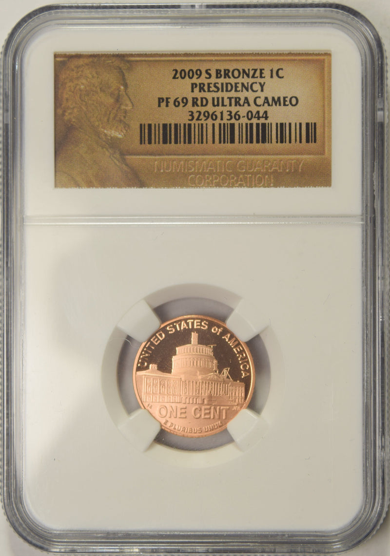 2009-S Presidency Lincoln Cent . . . . NGC PF-69 RD Ultra Cameo