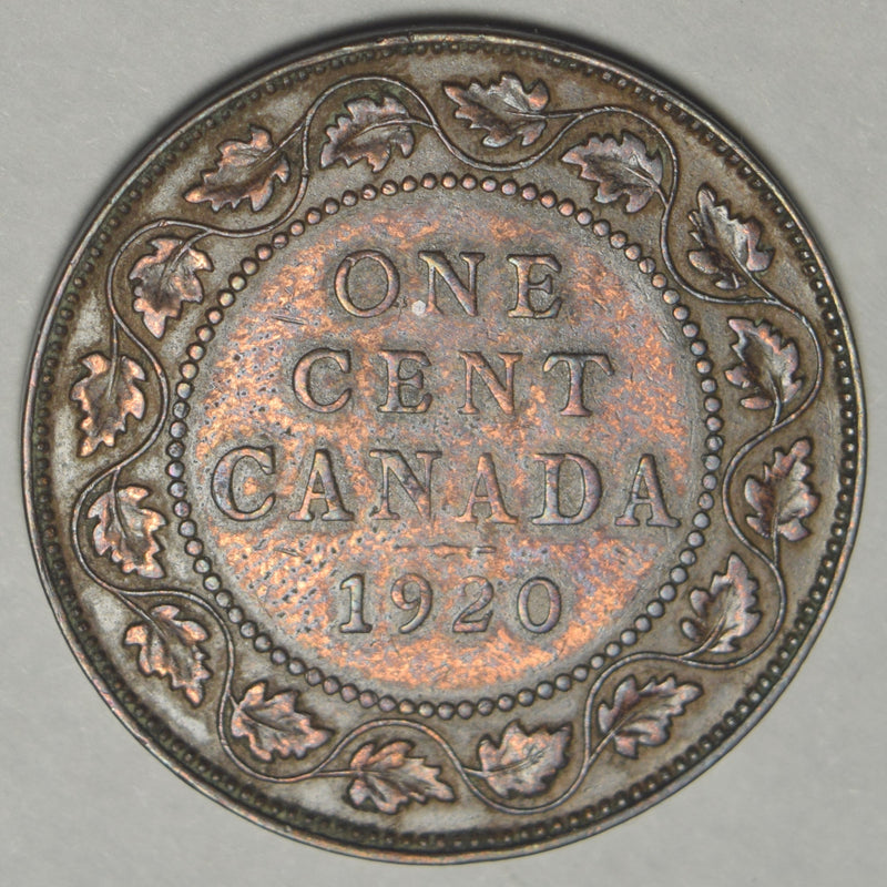 1920 Canadian Cent . . . . Select Uncirculated Brown