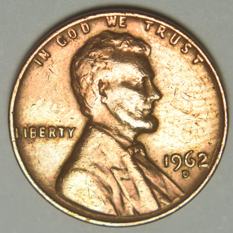 1962-D Lincoln Cent . . . . Brilliant Uncirculated