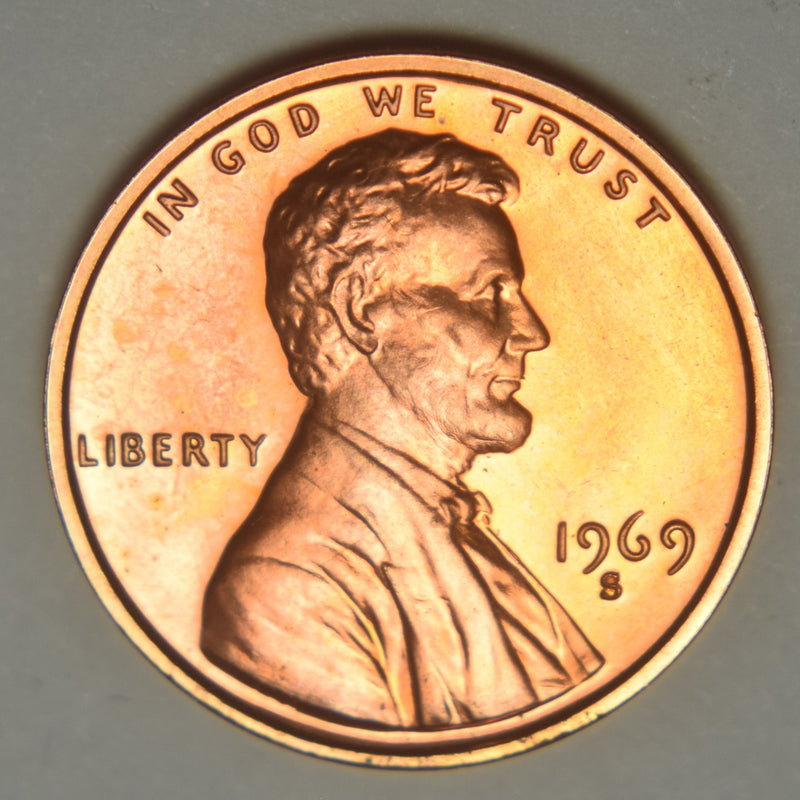 1969-S Lincoln Cent . . . . Gem Brilliant Proof