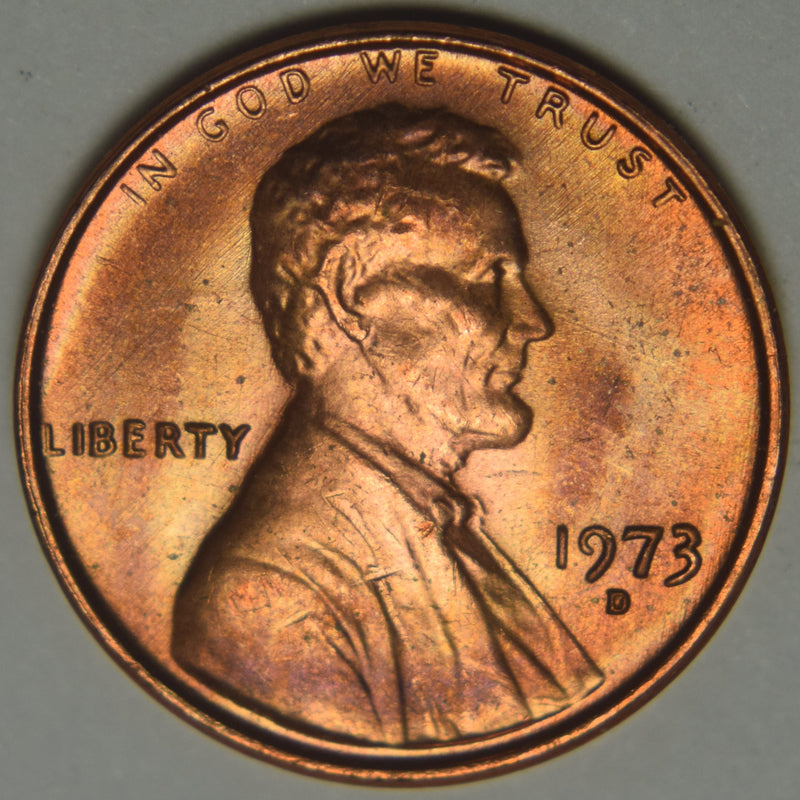 1973-D Lincoln Cent . . . . Brilliant Uncirculated