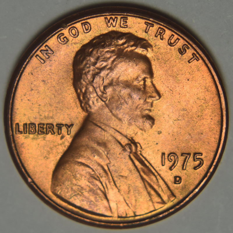 1975-D Lincoln Cent . . . . Brilliant Uncirculated