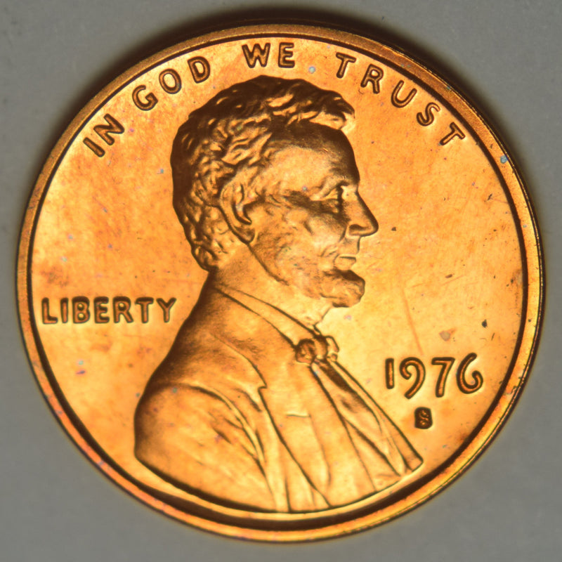 1976-S Lincoln Cent . . . . Gem Brilliant Proof