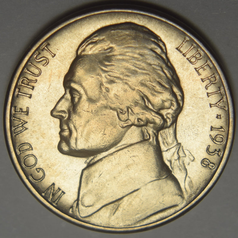 1938-S Jefferson Nickel . . . . Brilliant Uncirculated