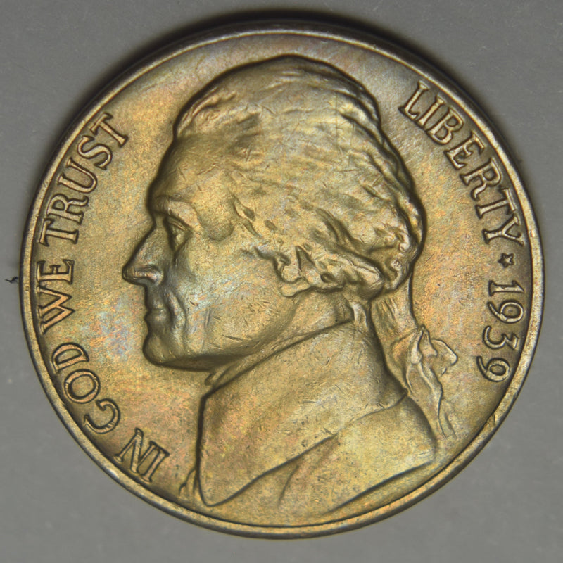 1939-D Jefferson Nickel . . . . Brilliant Uncirculated