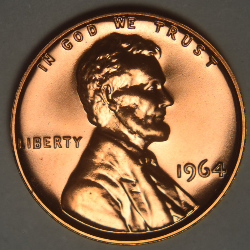 1964 Lincoln Cent . . . . Gem Brilliant Proof