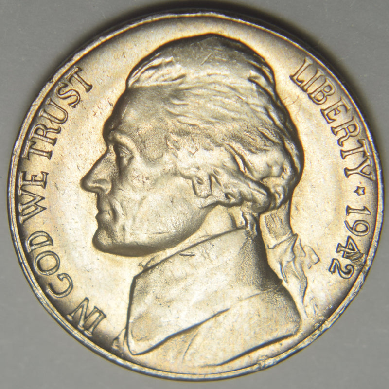 1942-D Jefferson Nickel . . . . Brilliant Uncirculated