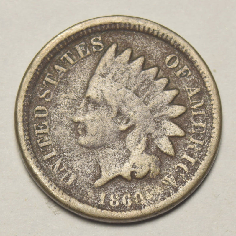 1861 Copper-Nickel Indian Cent . . . . Good