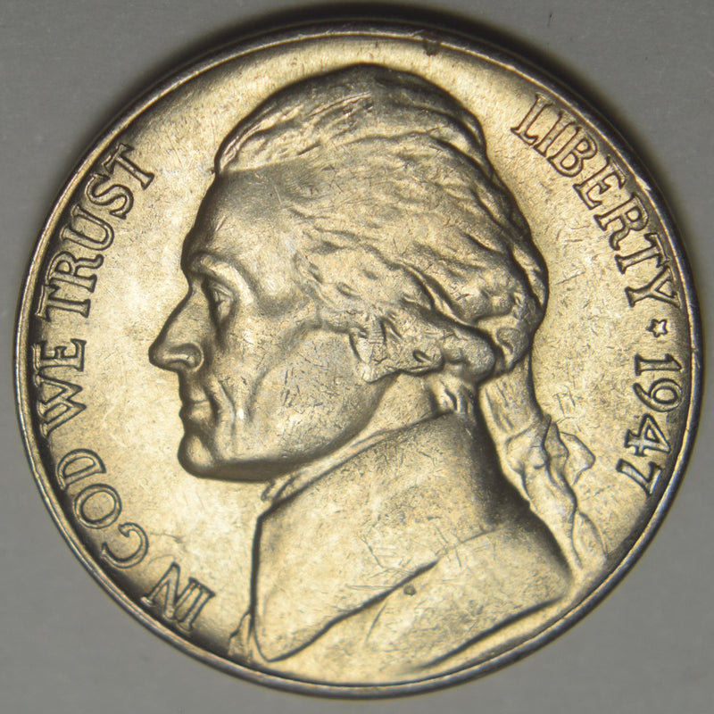 1947-S Jefferson Nickel . . . . Brilliant Uncirculated